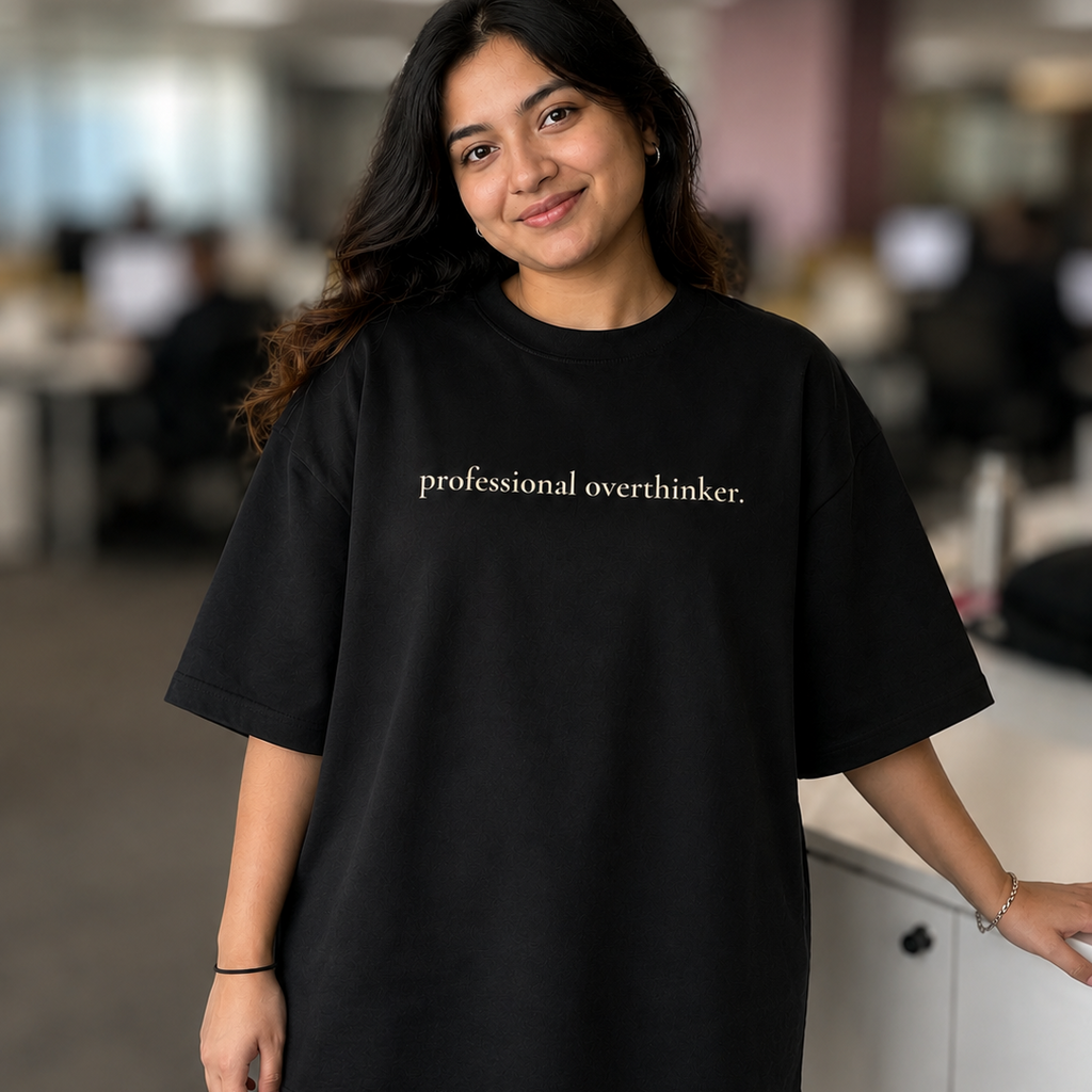 Professional Overthinker | Oversized Tee