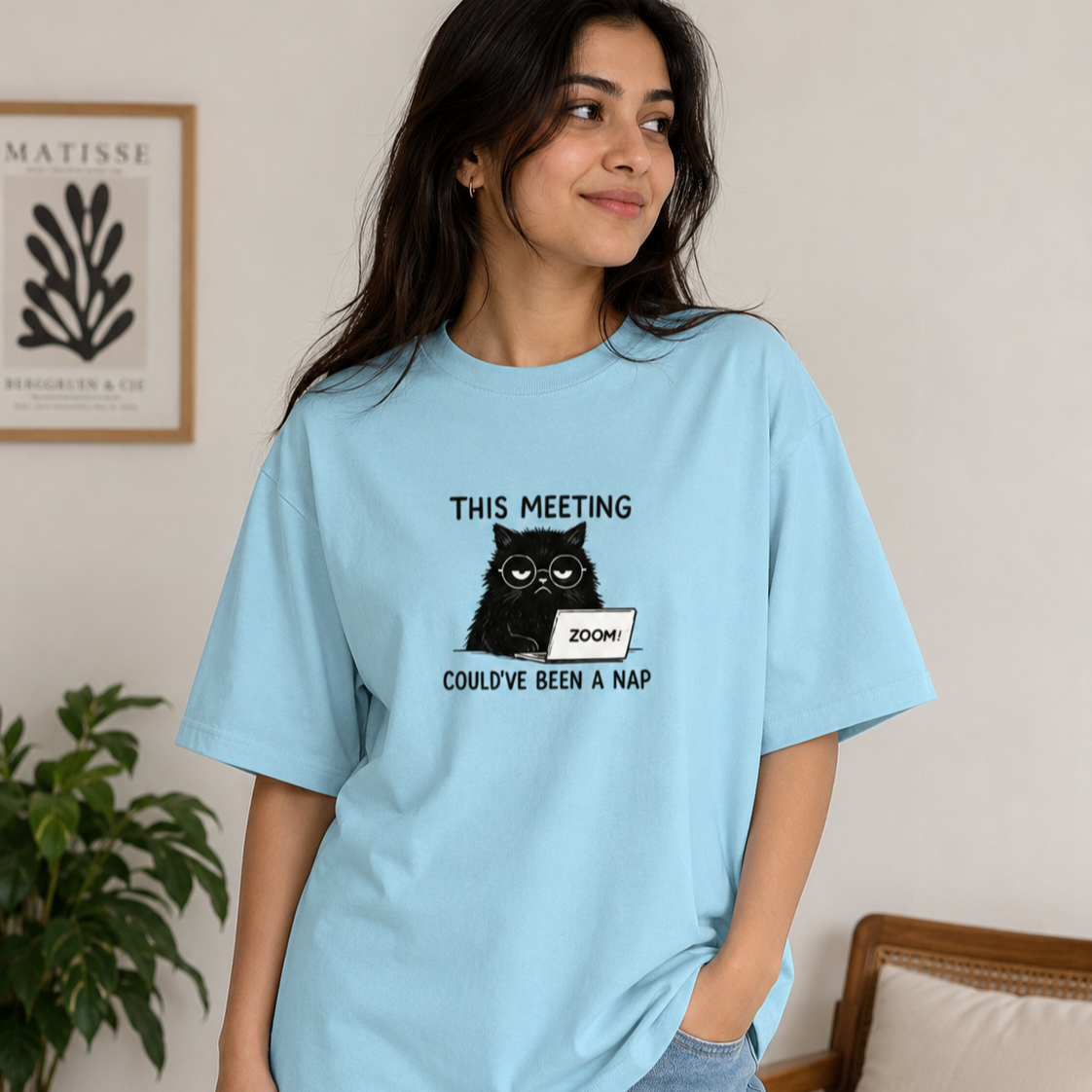 This Meeting Could've Been A Nap | Oversized Tee