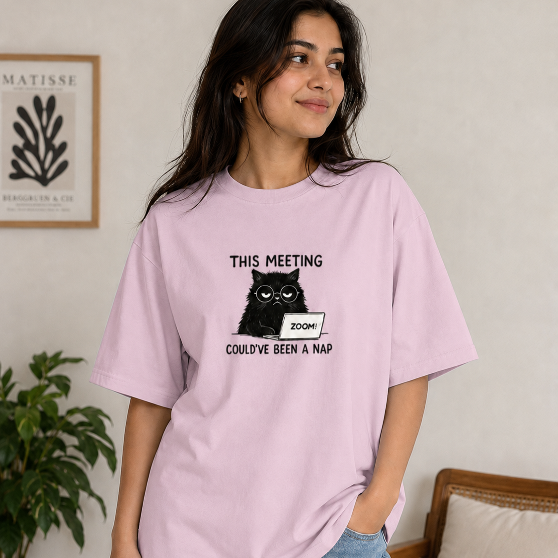 This Meeting Could've Been A Nap | Oversized Tee