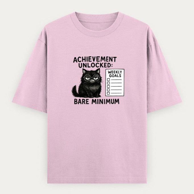 Achievement Unlocked: Bare Minimum | Oversized Tee