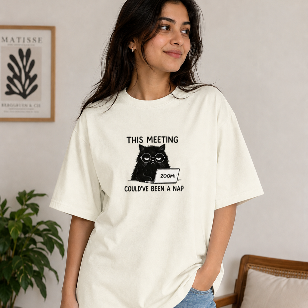 This Meeting Could've Been A Nap | Oversized Tee